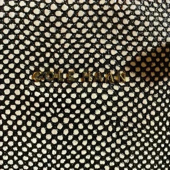 Cole Haan Isabella print lizard leather shoulder handbag - Picture 5 of 13